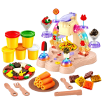 Colorful Ice Cream Maker Play Dough Set