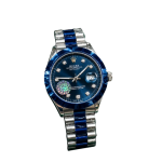 Rolex Oyster Perpetual Datejust Blue Dial Watch