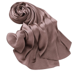 Premium Crinkle Hijab Scarf – Dusty Mauve