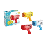 Kids Air Blaster Toy Gun – Multicolor Rocket Bazooka