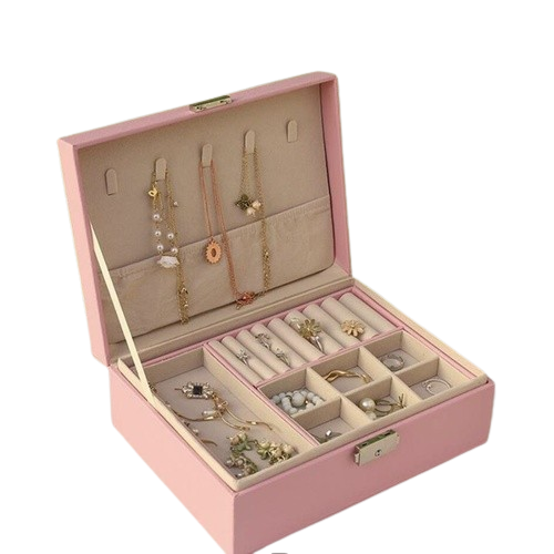 Pink Jewelry Organizer Box